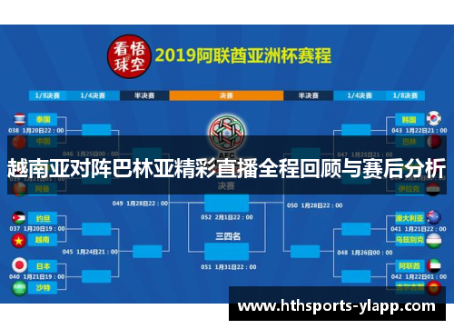 越南亚对阵巴林亚精彩直播全程回顾与赛后分析